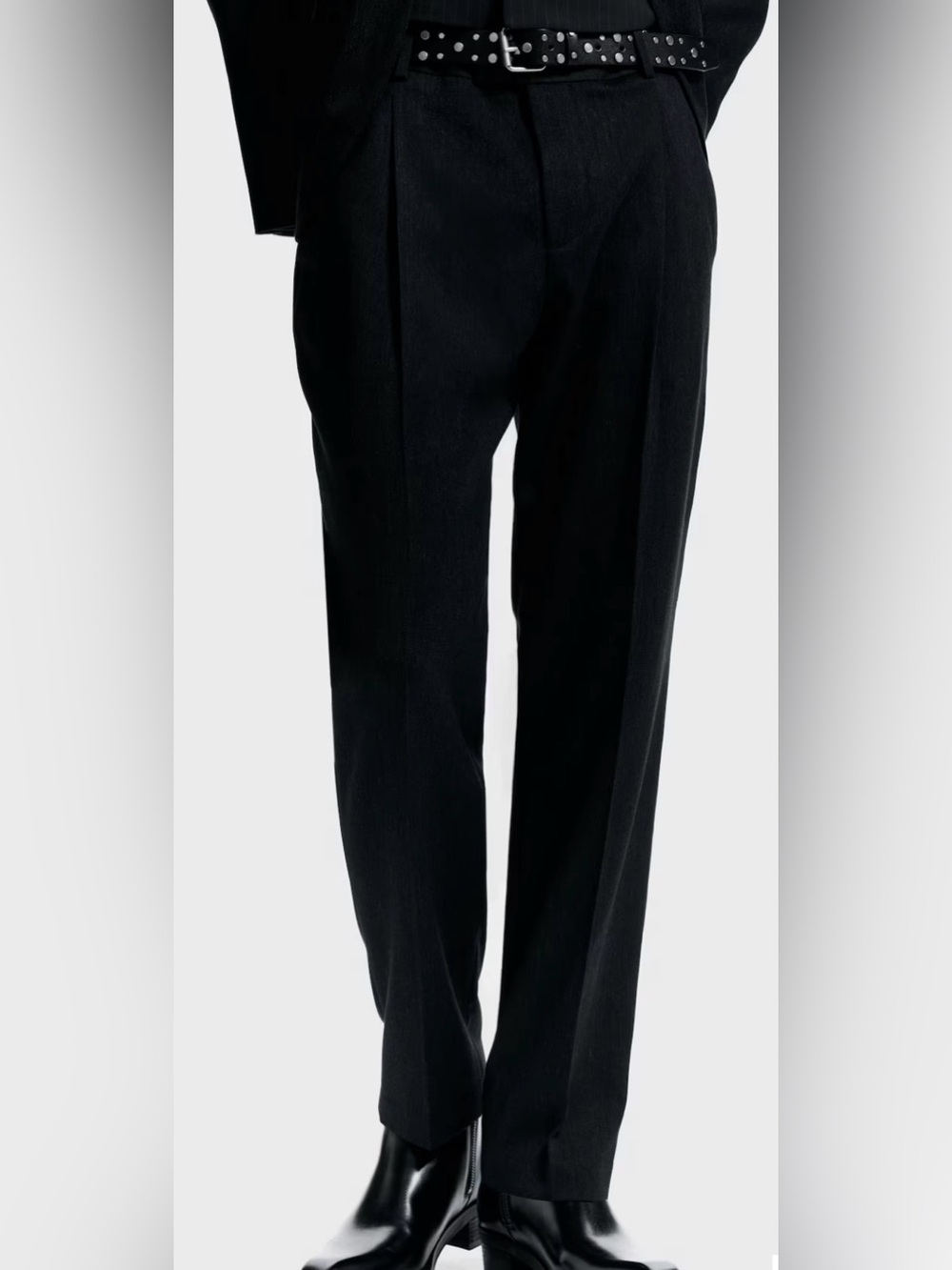 H&M Regular Fit Suit Pants Black 38R NWT IN PACKAGE